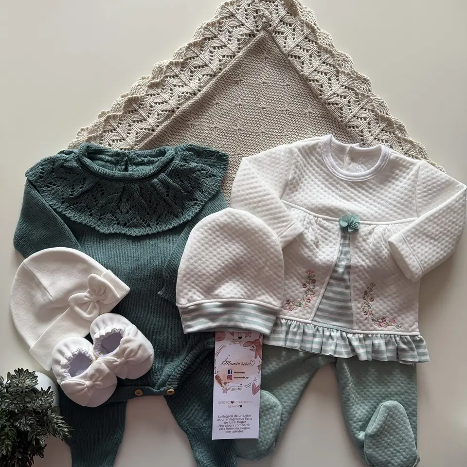 Conjunto de hilo algodón + conjunto de algodón