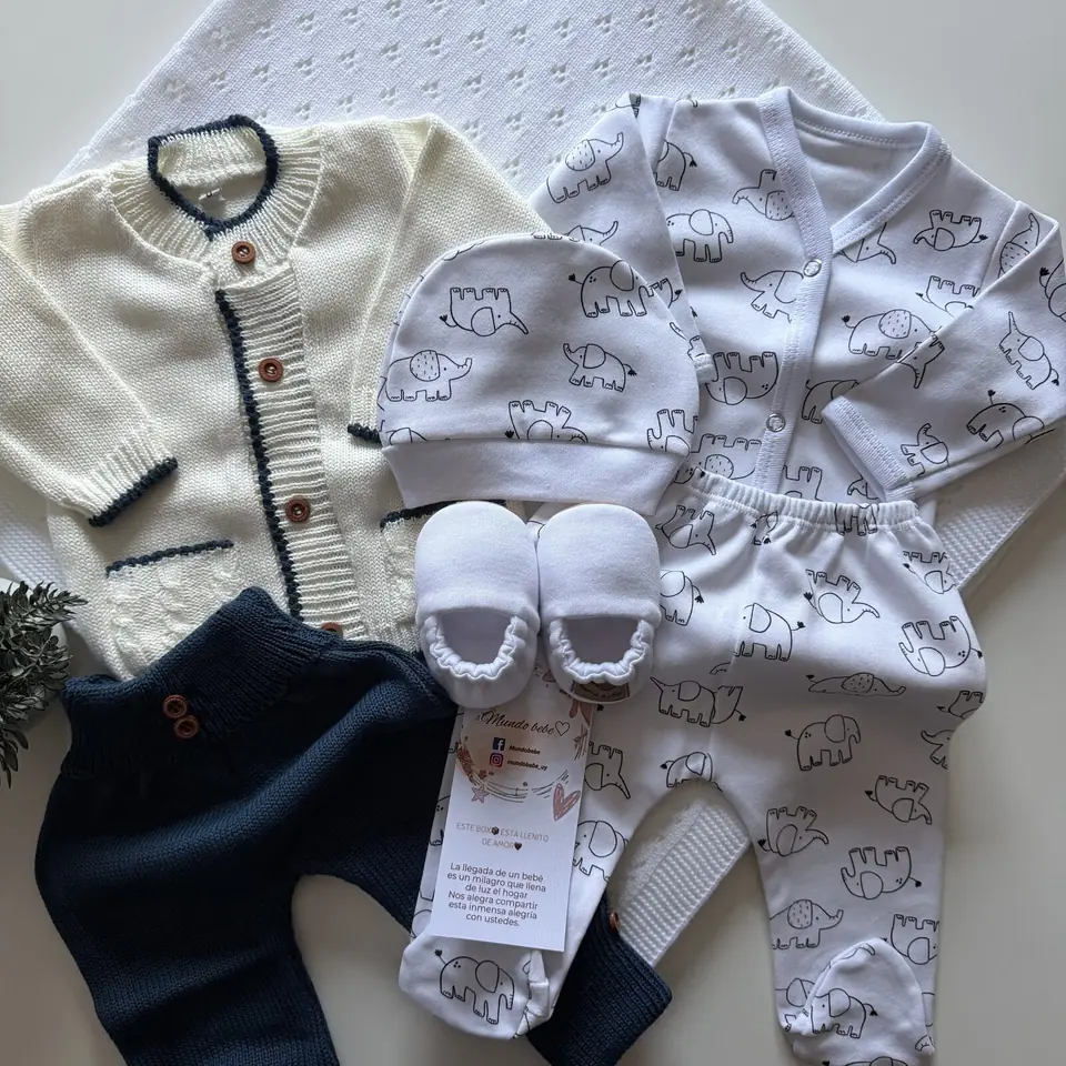 Conjunto de hilo algodón + conjunto de algodón