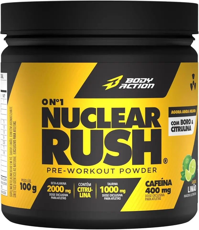 Pre Entreno NUCLEAR RUSH 100g LIMON