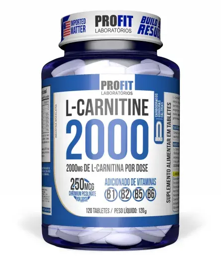 L-Carnitine 2000 Profit Labs 120 Tabletes