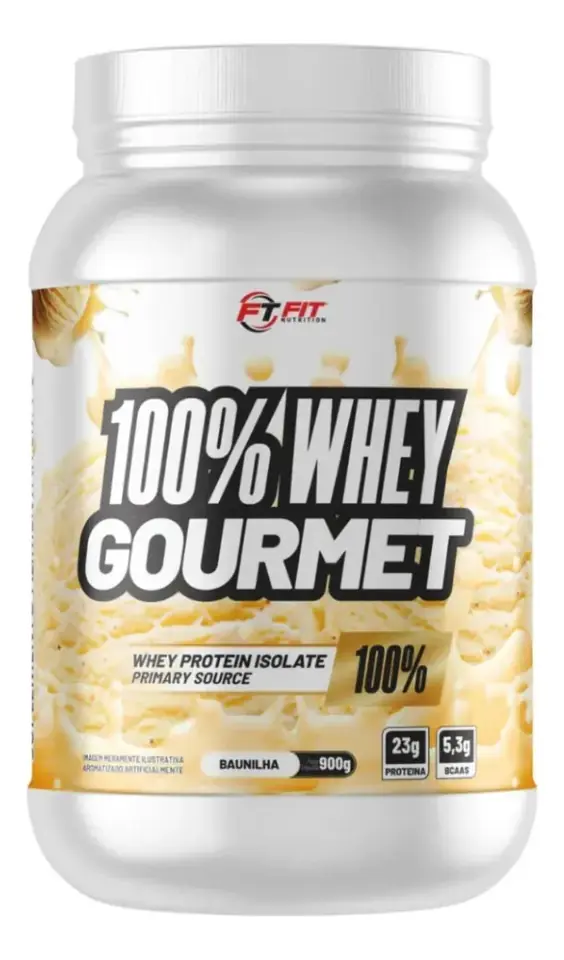 Whey Gourmet 900g Aislado y Concentrado SunFit VAINILLA