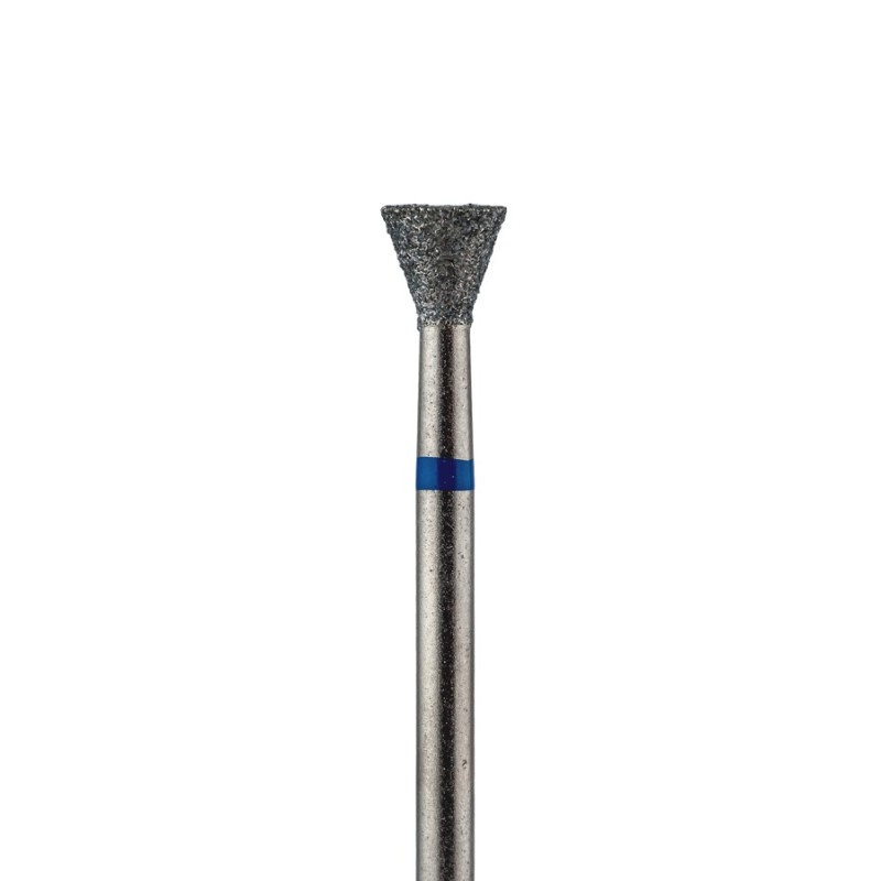 Fresa diamantada - Cono invertido - gramaje AZUL