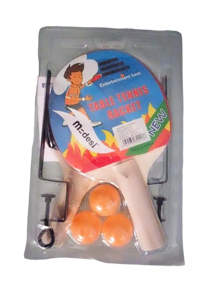 Set de raquetas de  tenis de mesa