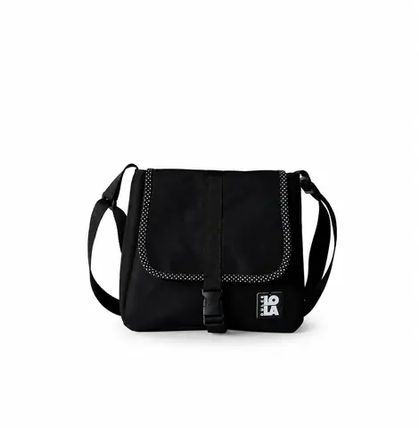 Morral Lucia negro con lunares
