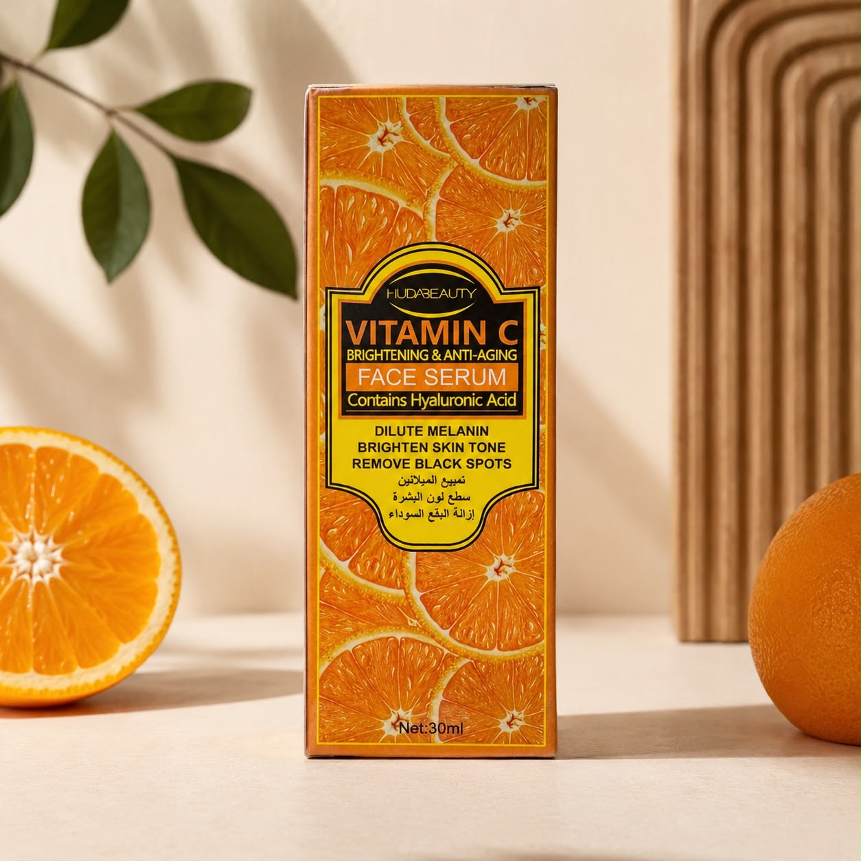 Serum Facial Vitamina C +Ácido Hialuronico