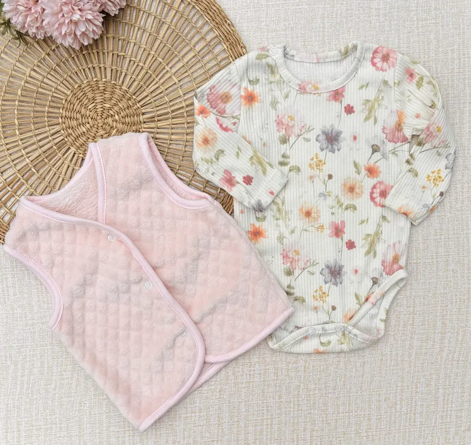 Conjunto Baby flor