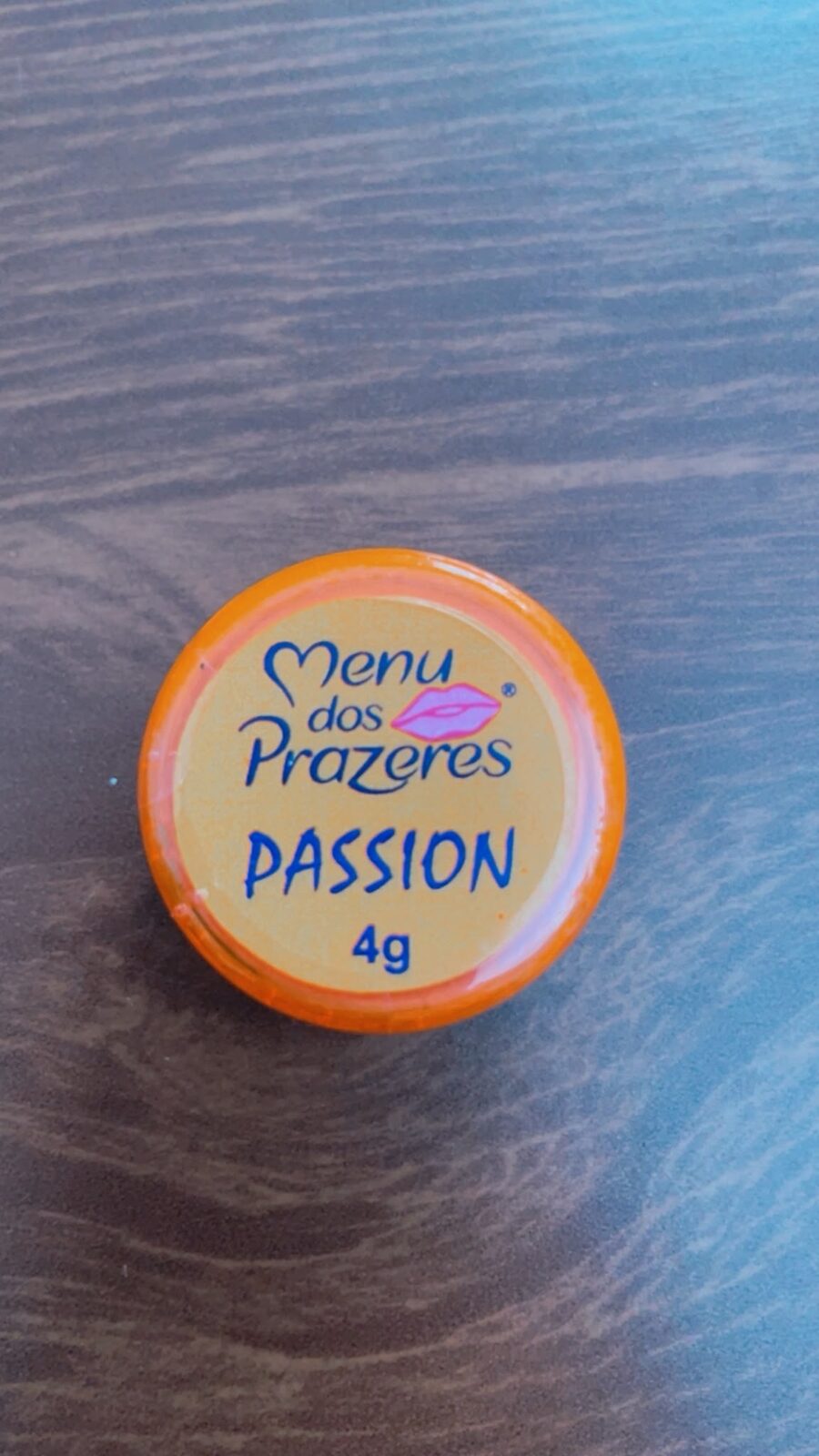 Gel desensibilizantePassion- Menu dos prazeres 4g
