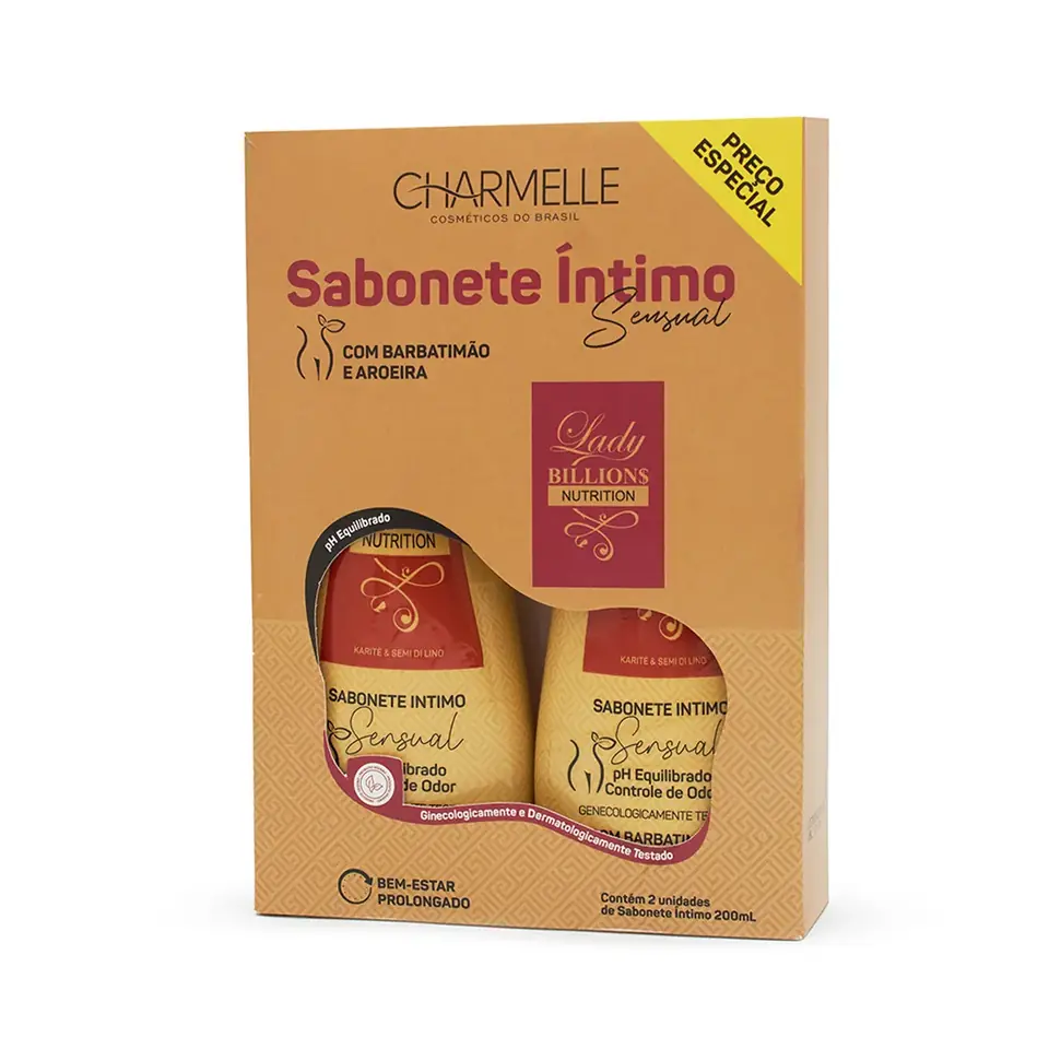 Kit 2 Jabon Intimo - Charmelle