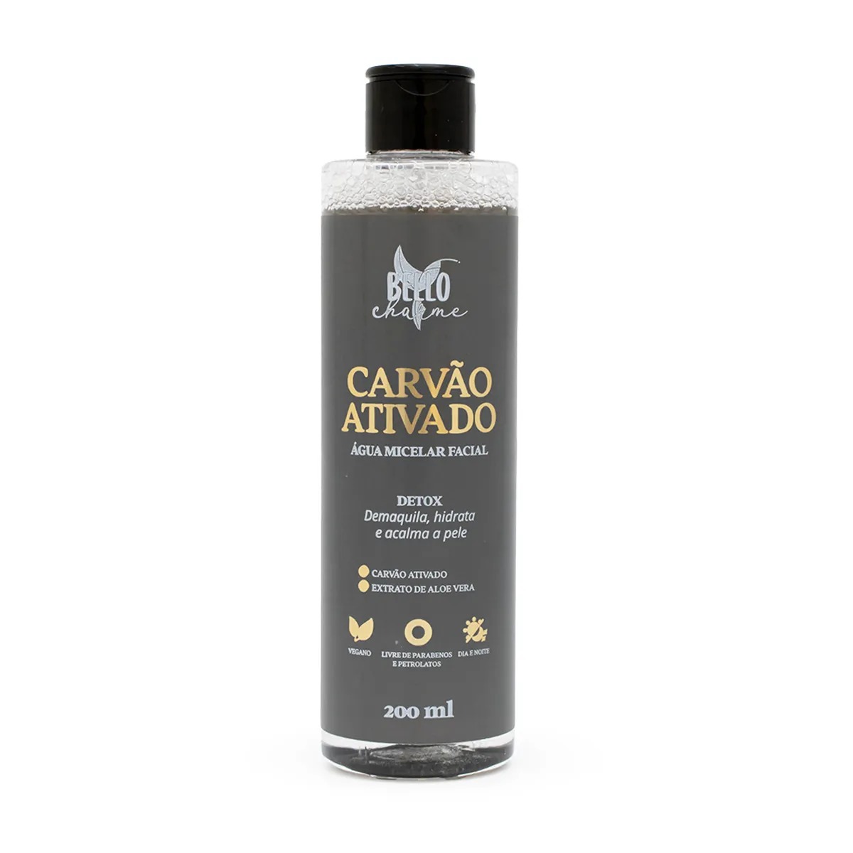 Agua Micelar Facial Carvão Ativado