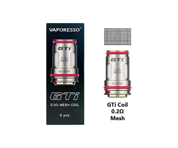 Vaporesso GTI 0.2 y 0.15 ohms