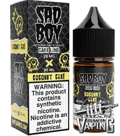 SadBoy Coconut Cake 30ml 28mg