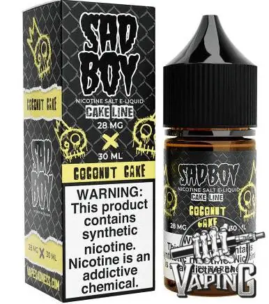 SadBoy Coconut Cake 30ml 28mg