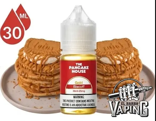 The Pancake House Gold Biscoff 30ml 35mg