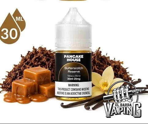 The Pancake House Butterscotch Reserve (Tabacco Blend) 30ml 35mg
