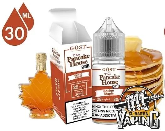 The Pancake Golden Maple 30ml 35mg