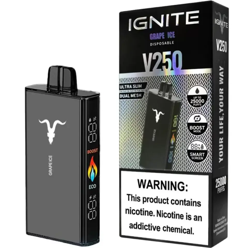 IGNITE V250! 25000 PUFFS 5%