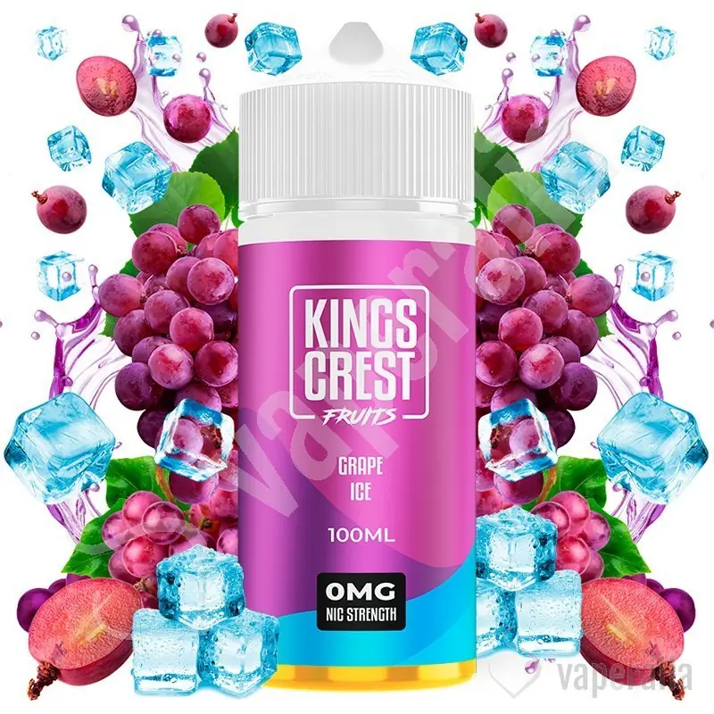 GRAPE ICE (KINGS CREST) 120ML/3MG