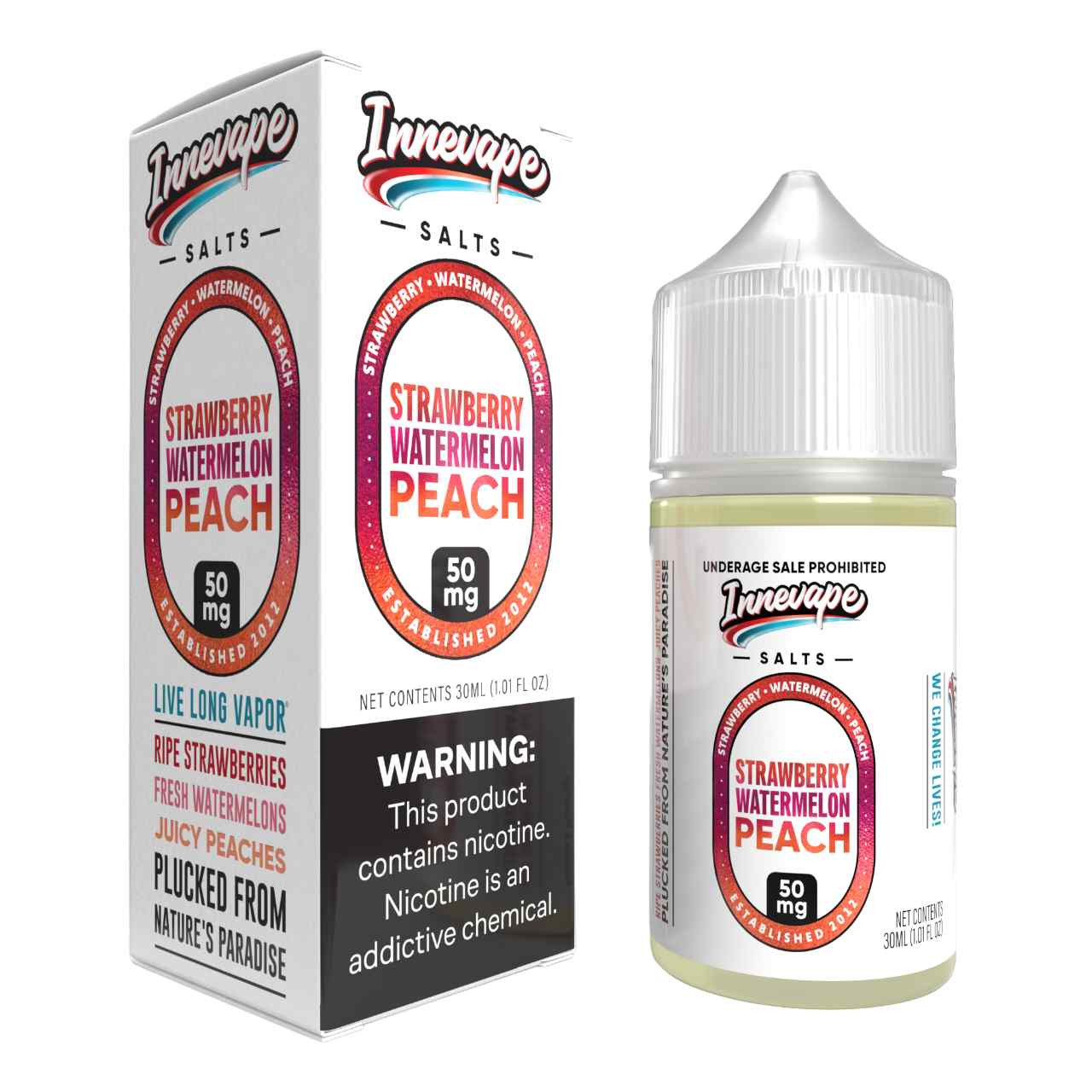 STRAWBERRY WATERMELON PEACH - INNEVAPE 30ML