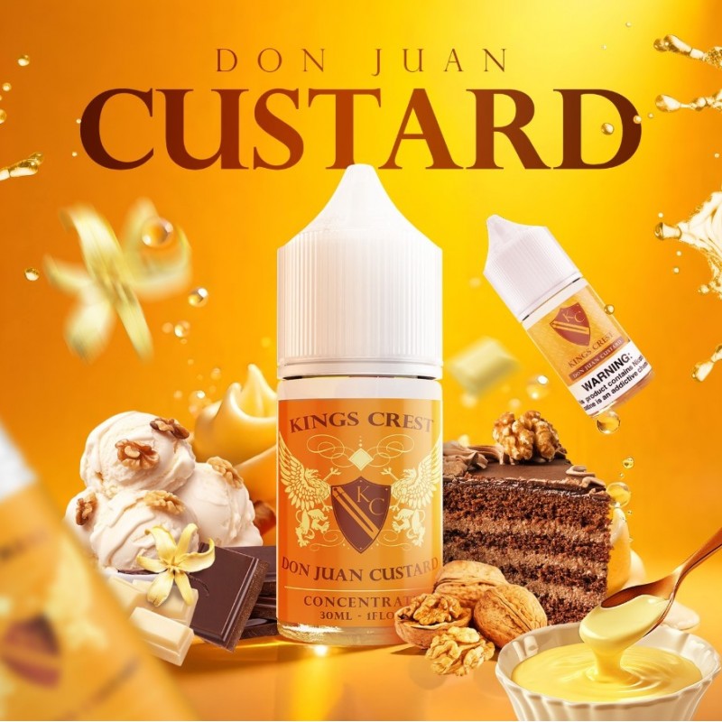 DON JUAN CUSTARD 30ML (KINGS CREST)