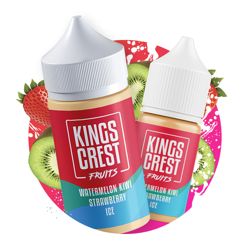 WATERMELON KIWI STRAWBERRY ICE 30ML/25MG (KINGS CREST)