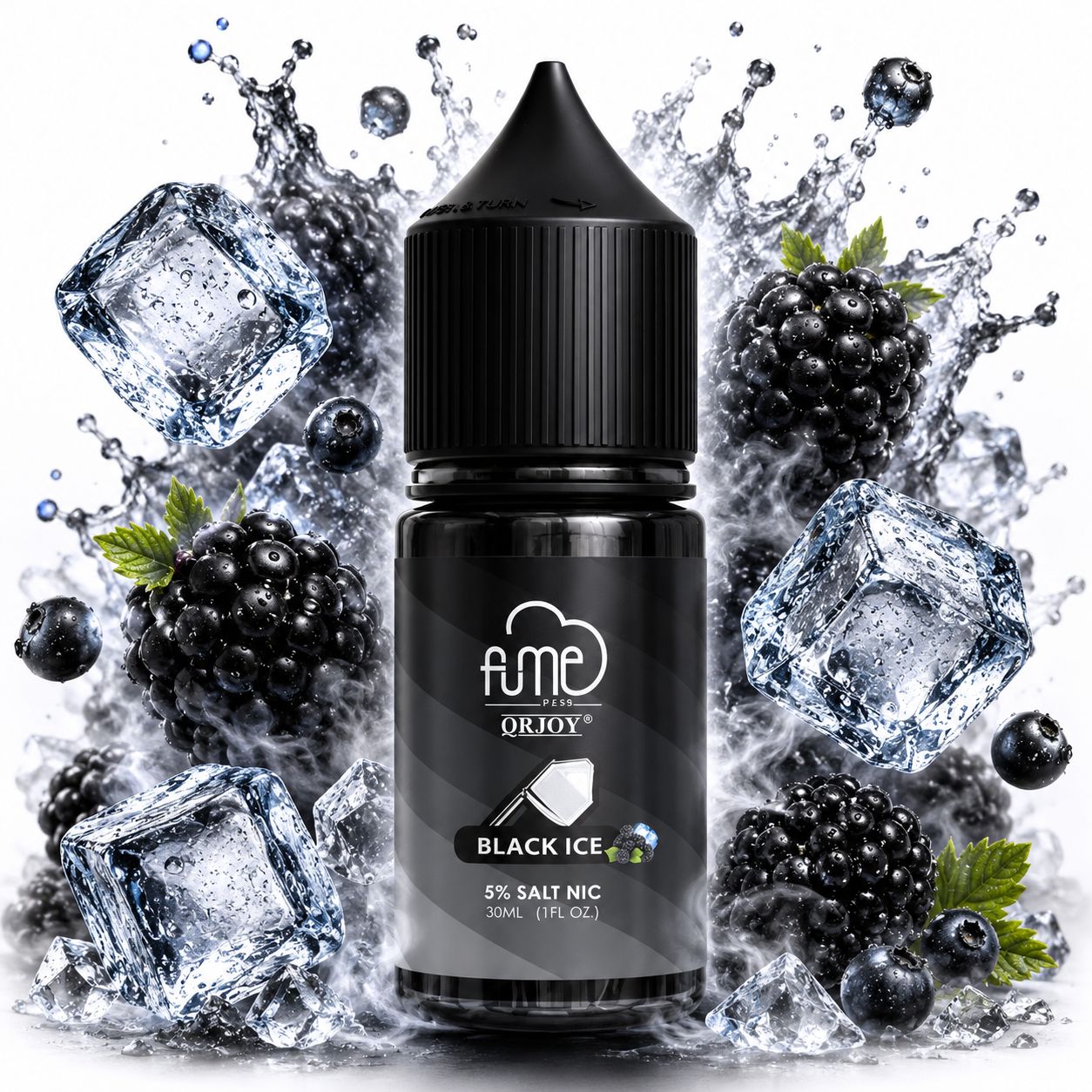 BLACK ICE SALT FUME 5%