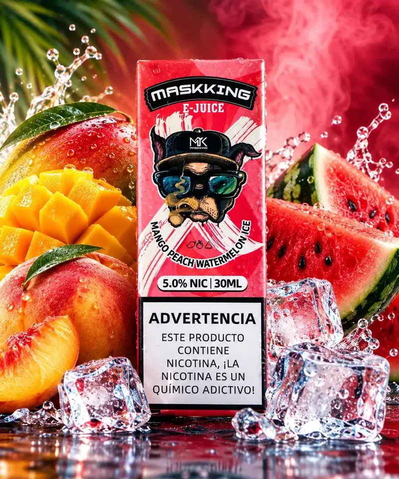 MANGO PEACH WATERMELON ICE - MASKKING 30ML