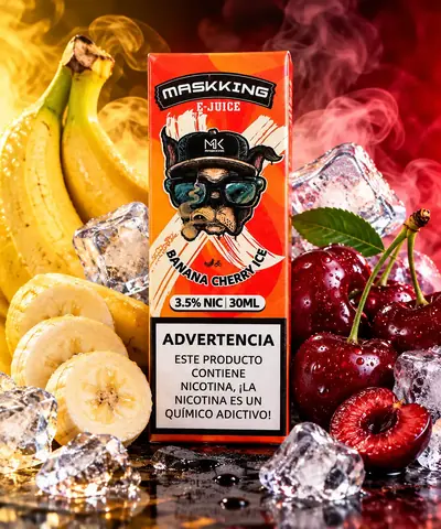 BANANA CHERRY ICE- MASKKING 30ML