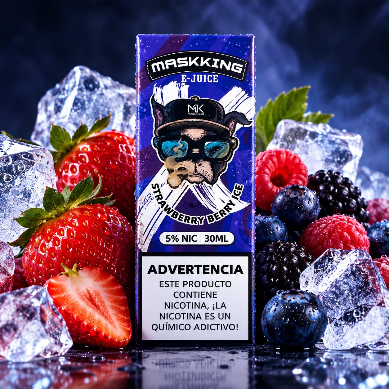 STRAWBERRY BERRY ICE - MASKKING 30ML