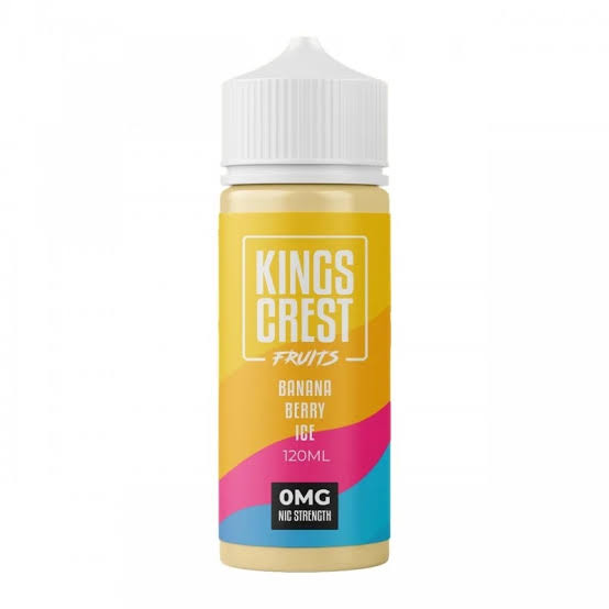 BANANA BERRY ICE (KINGS CREST) 120ML 0%