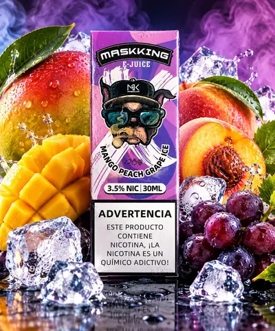 MANGO PEACH GRAPE ICE - MASKKING 30ML