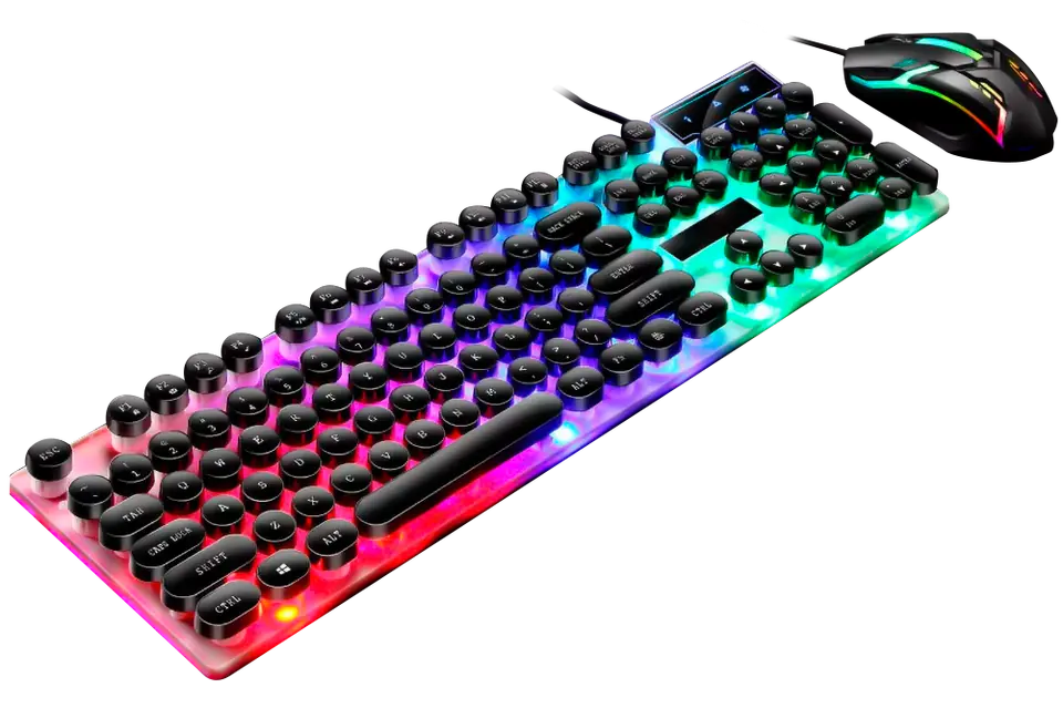 COMBO TECLADO Y MOUSE USB GTX-300