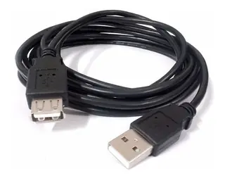EXTENSION ALARGUE CABLE USB 2.0 DE 3 METROS MACHO-HEMBRA