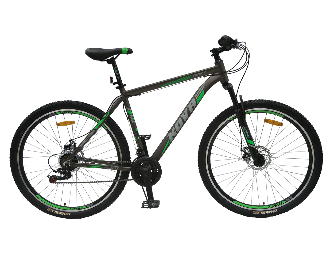 BICICLETA KOVA TIBET 29 HOMBRE F-DISCO GRIS PIZARRA TALLE L