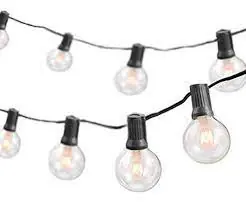 GUIA DE LUCES INCANDECENTES G40 20 LUCES