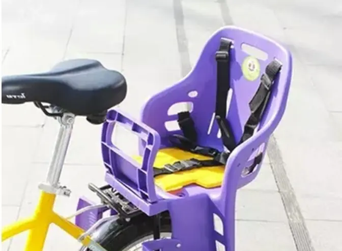 SILLA PARA BICICLETA CON CINTURON GRIS SB56GR