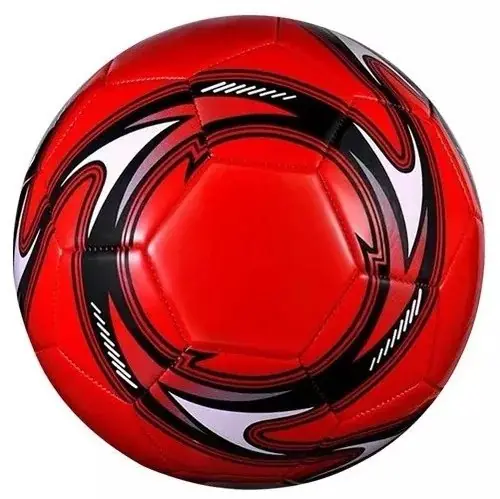 PELOTA DE FUTBOL PU K ROJO NUMERO 5
