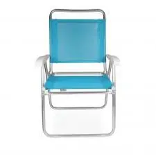 SILLA PLAYERA ALTA CELESTE