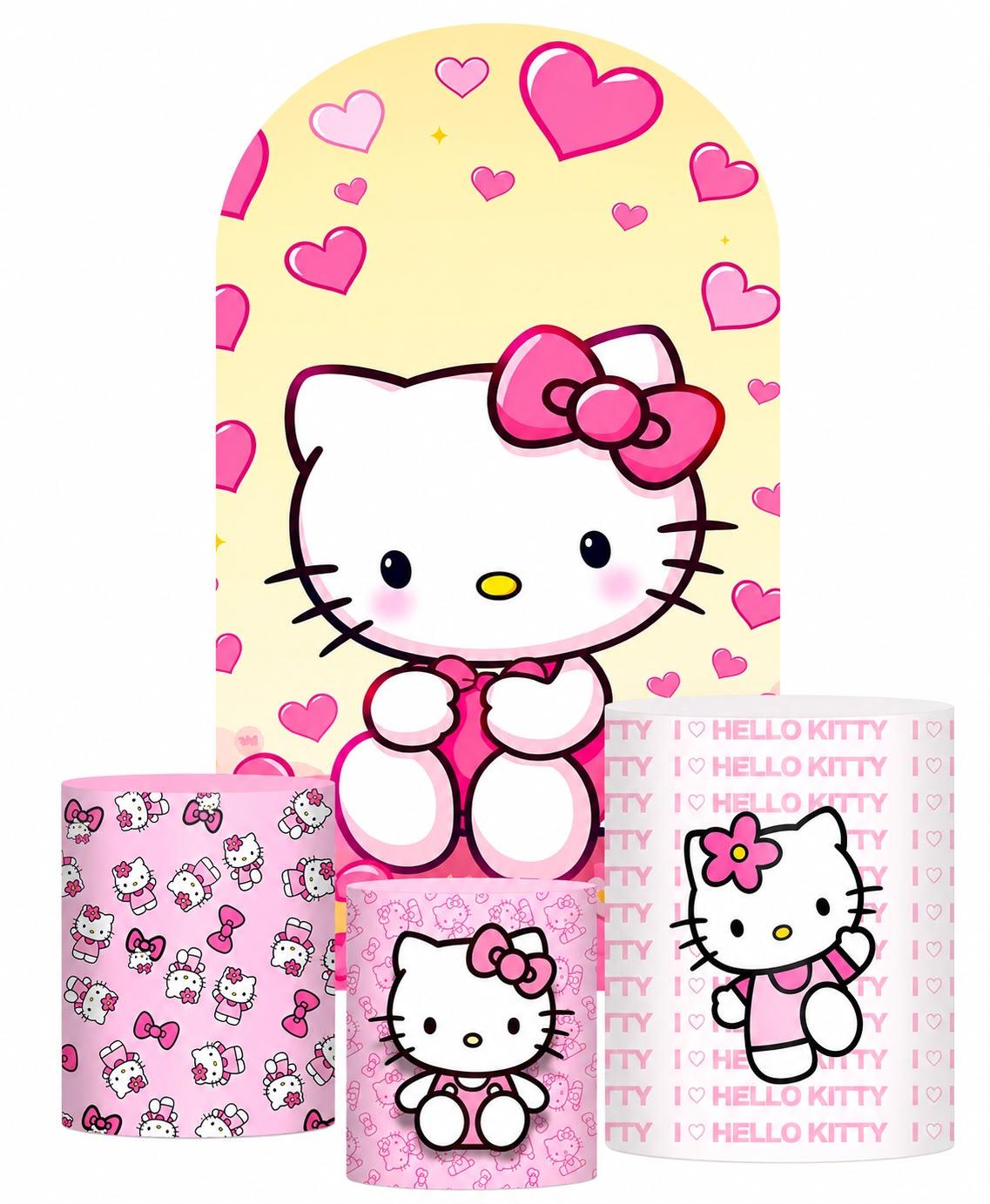 Panel Romano,Trio de fundas - Hello Kitty