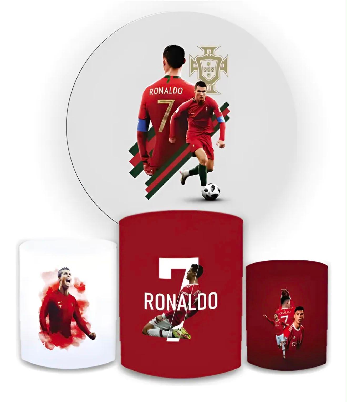 Kit panel circular trio de fundas – Cristiano Ronaldo