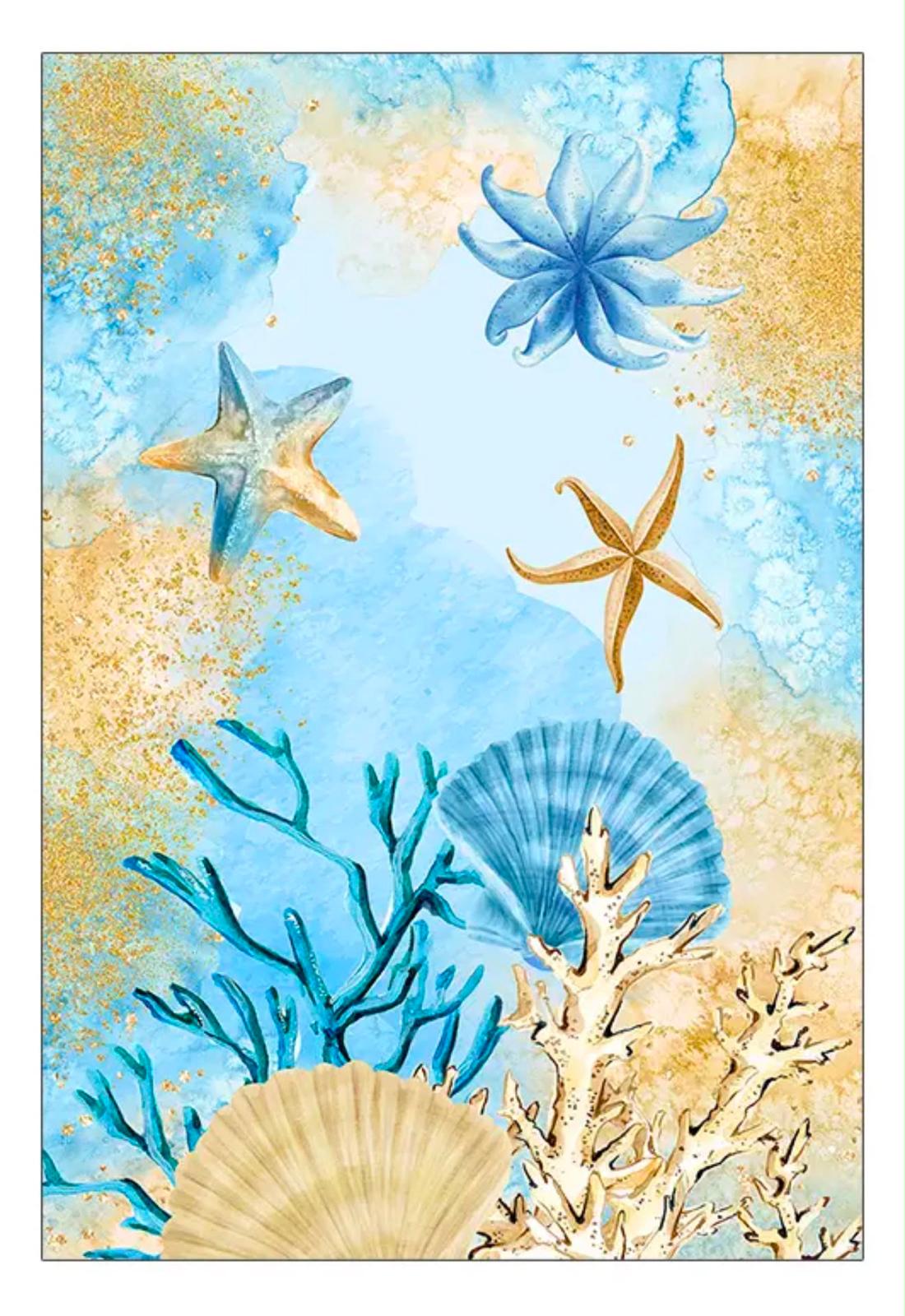 Panel Lateral - Fondo de Mar