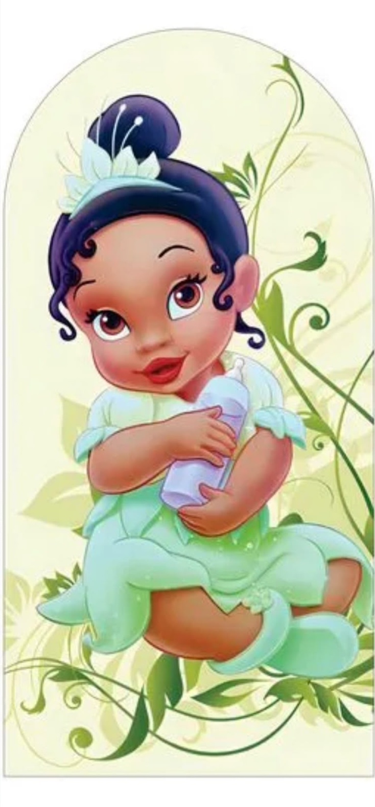 Panel Romano 2x1 - Princesa Tiana Bebe