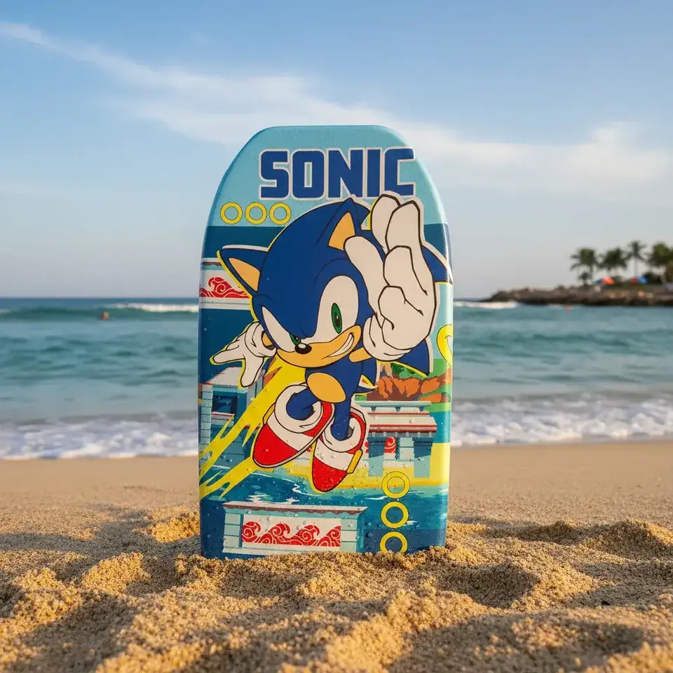 Tabla Morey Sonic Sega Original Oficial Playa Sega
