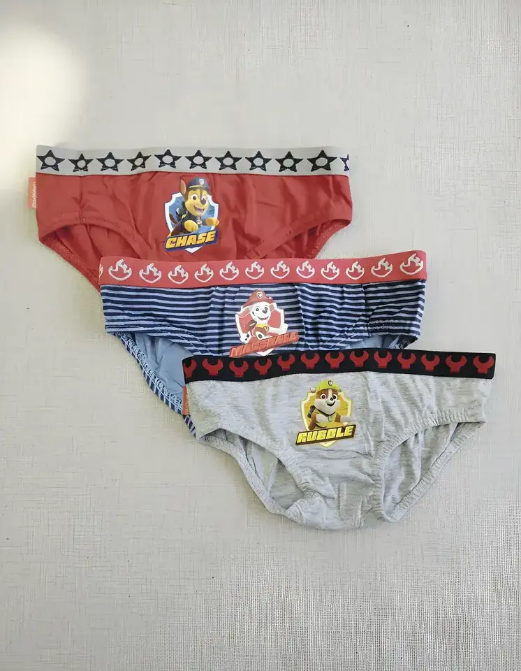 Pack 3 Boxer Calzoncillo Slip Infantiles Licenciado Original