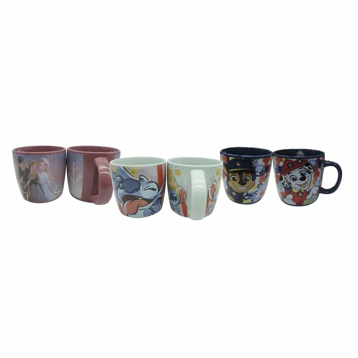 Taza Cerámica 355 ml 8,5 x 7,5 cm Personajes