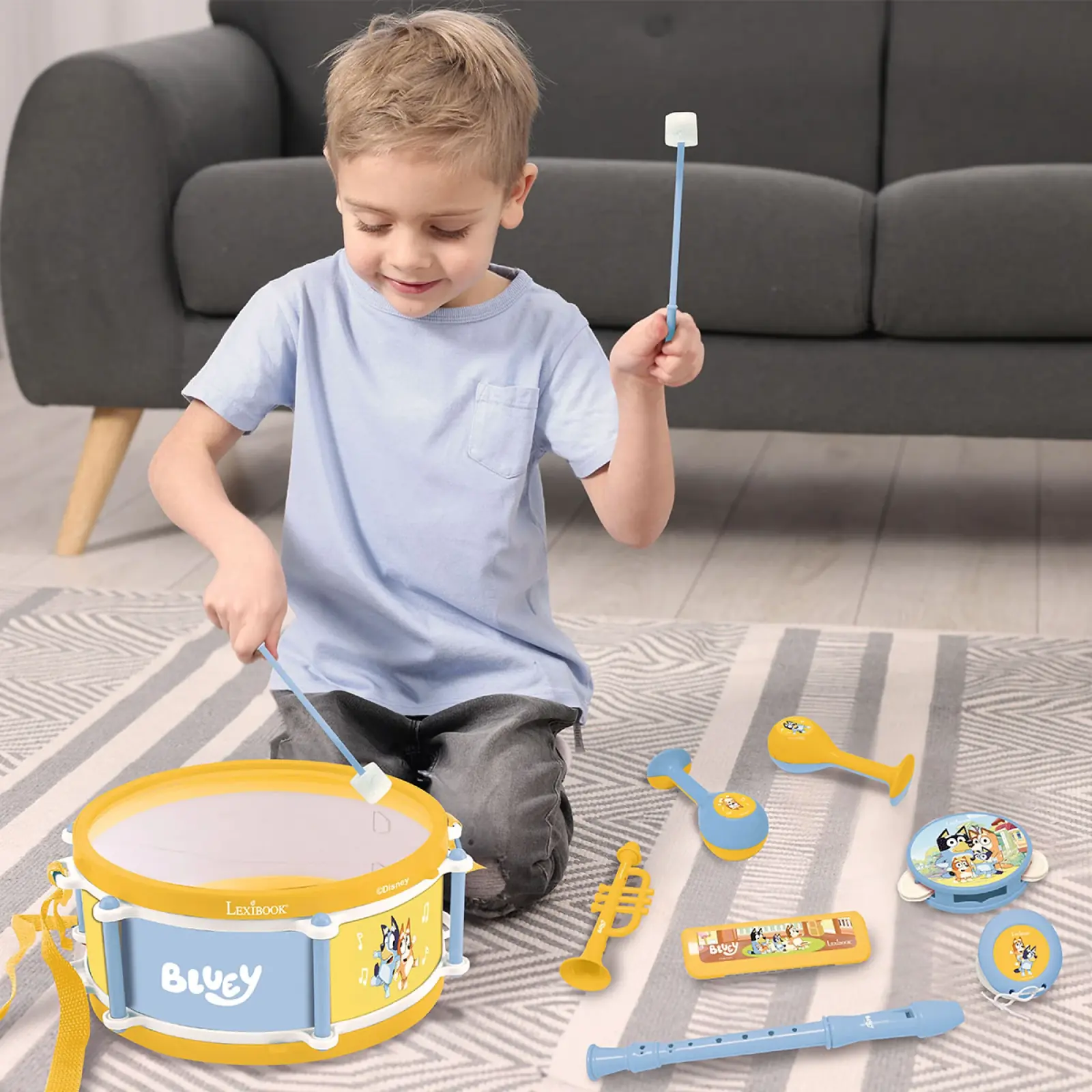 Set x 7 Instrumentos Musicales Bluey Lexibook