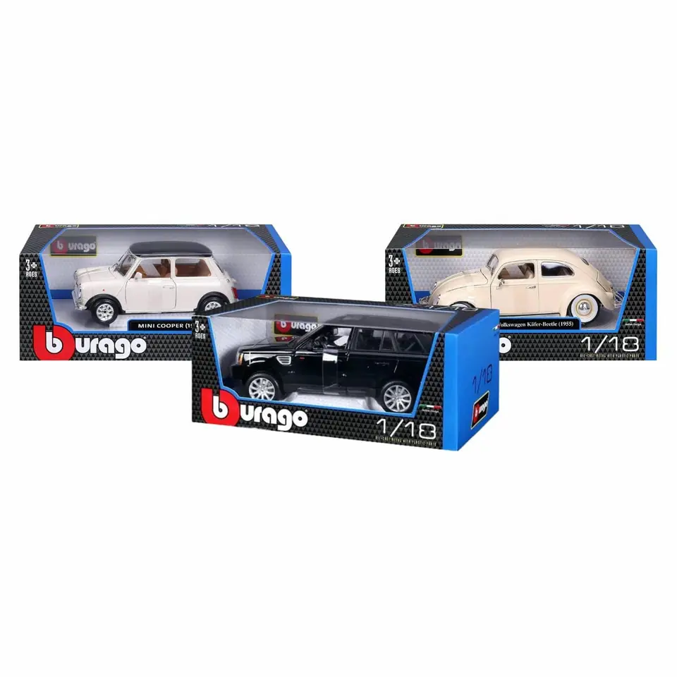 Juguete Bbugaro Auto Miniatura Coleccionable Escala 1:18