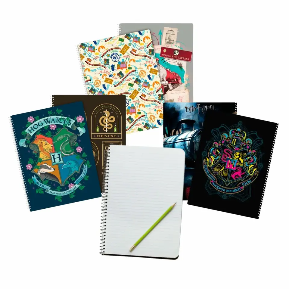 Cuadernola Campus 80 Hojas Rayada Flexible Harry Potter
