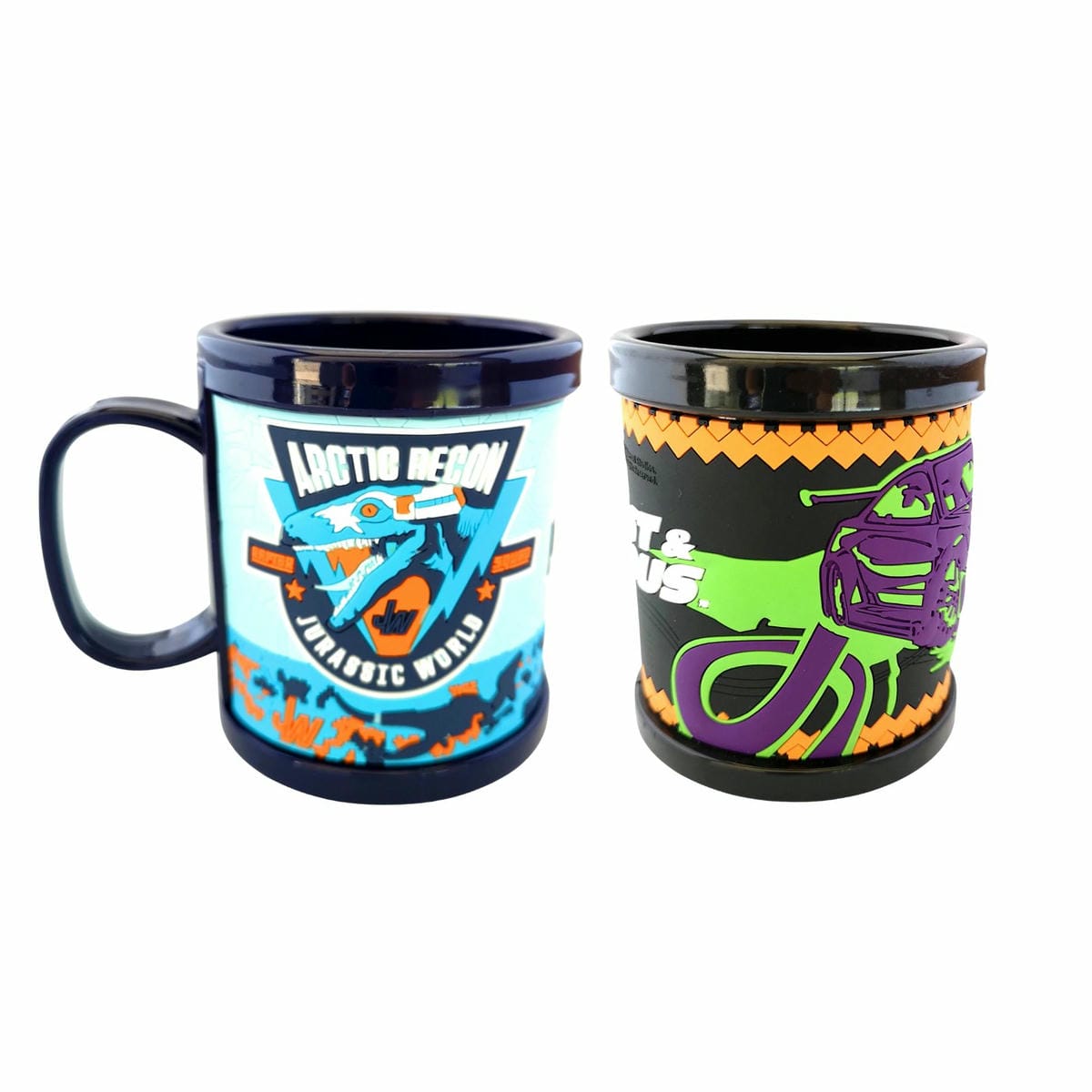 Taza 300 Ml Goma Eva Personajes