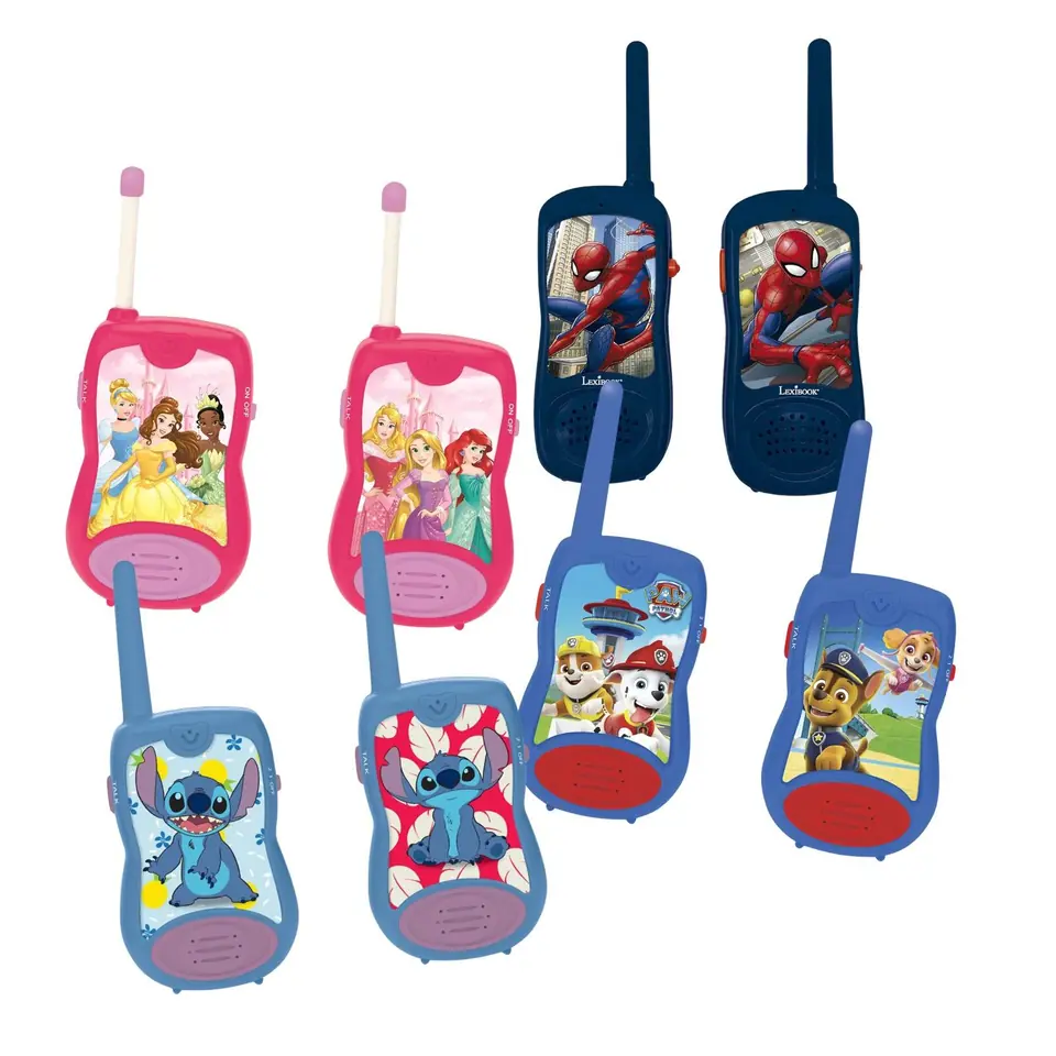 Pack x 2 Walkie-Talkie Infantiles Lexibook Disney