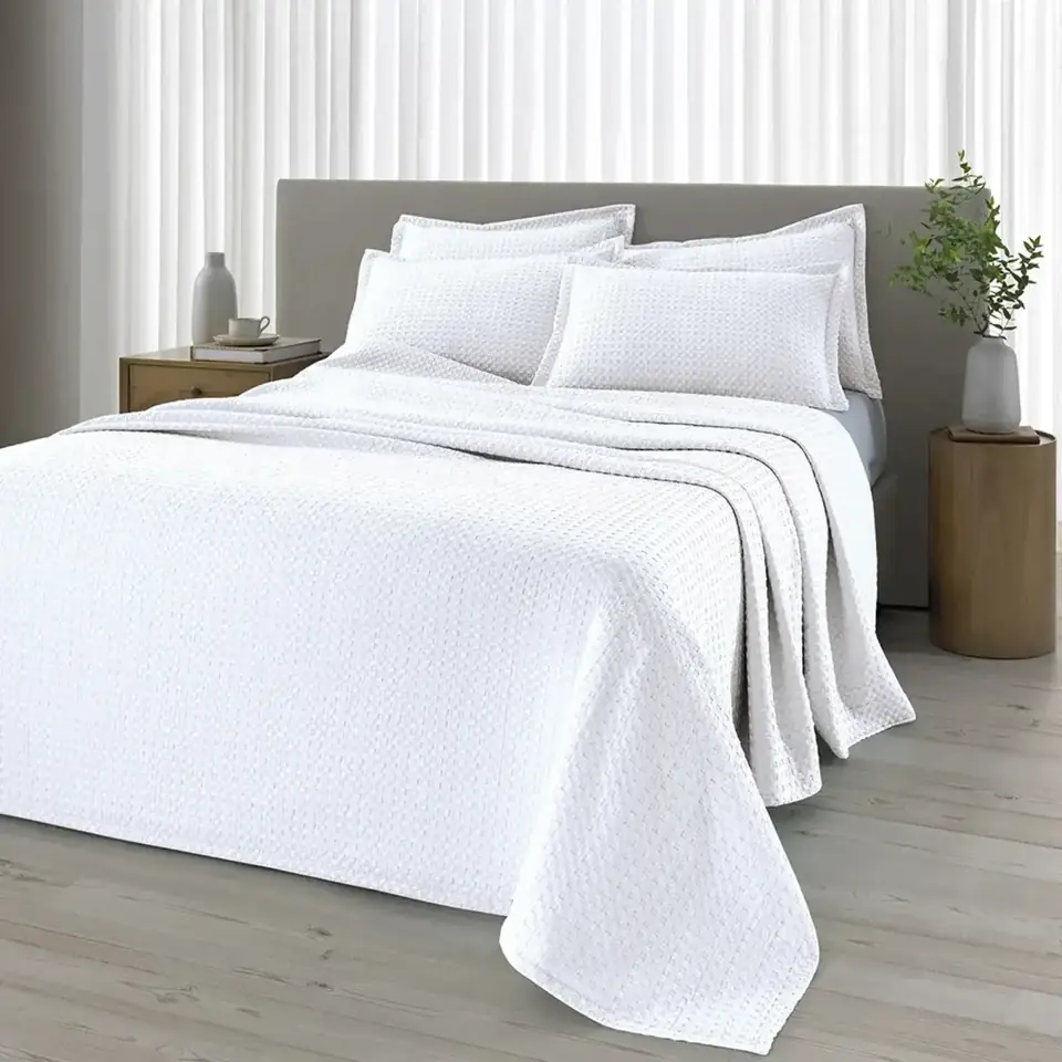 Juego Colcha Cubrecama Provenca Con Fundas 2 Plazas 220x250